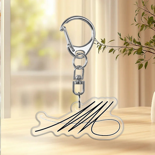 AprilnDrew Epoxy Keychain