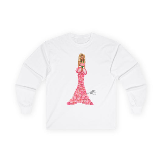 Jazmine's Petal Gown Long Sleeve T-Shirt