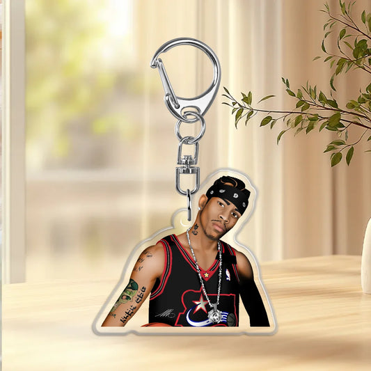 The Answer Epoxy Keychain