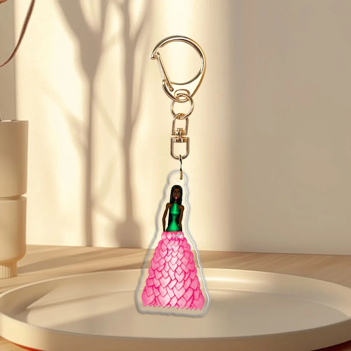 A Epoxy Keychain