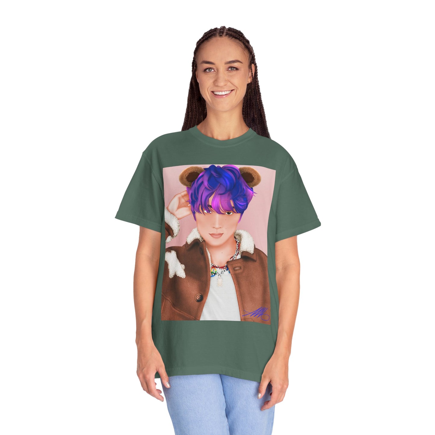 Haechan fan art T-Shirt OG Teddy bear version