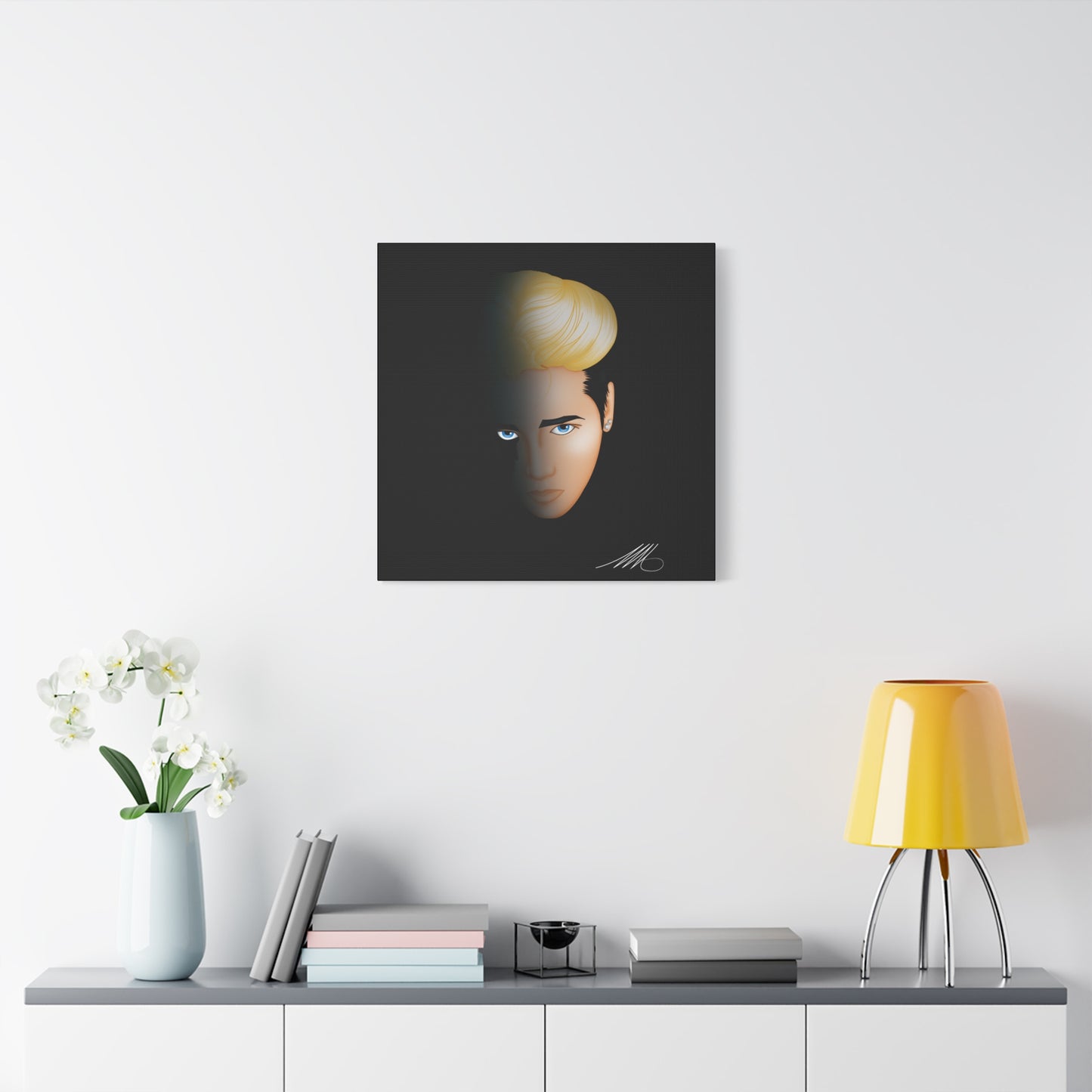 JW fanart Matte Stretched Wall Art