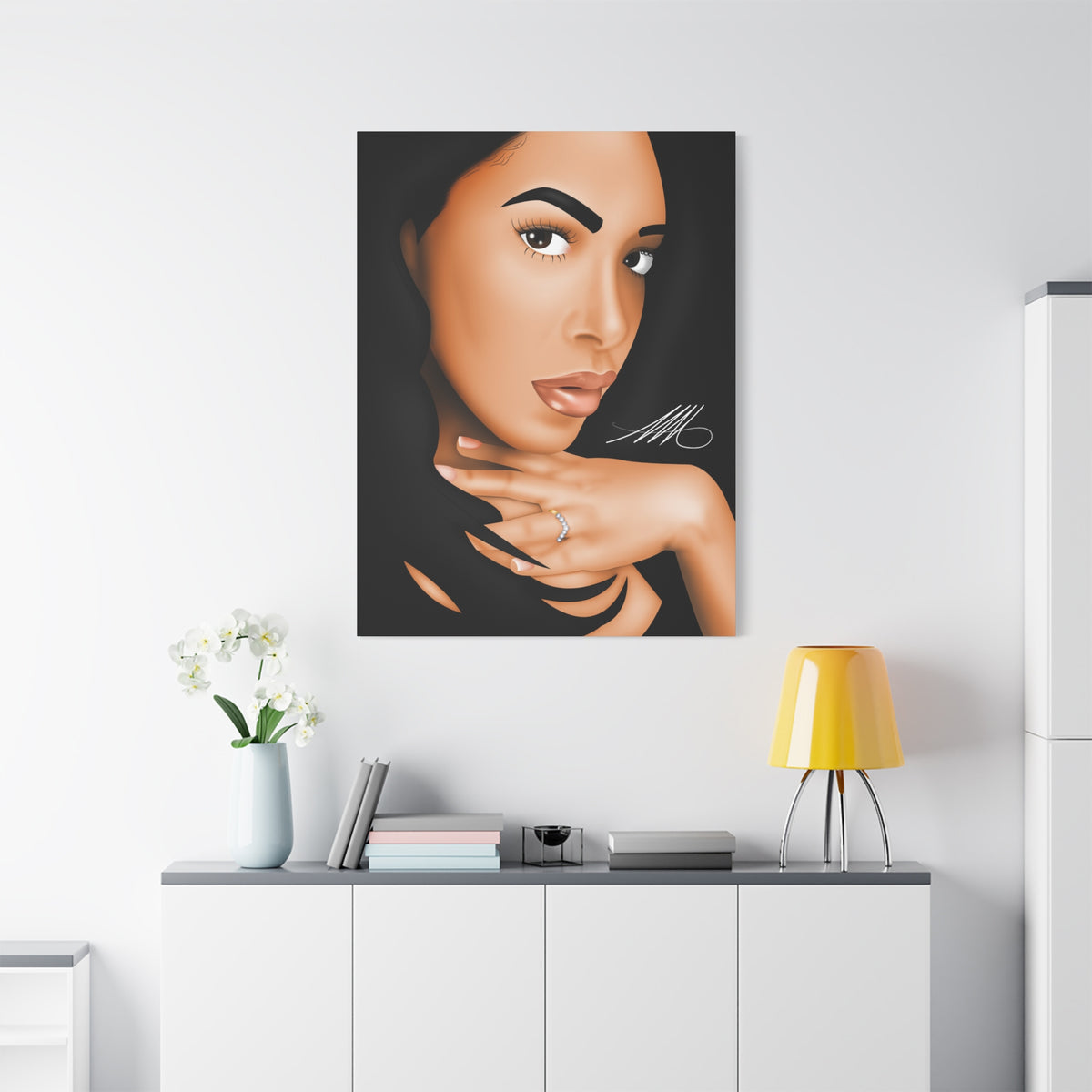 Babygirl Matte Canvas Wall Art – Stretched 1.25"