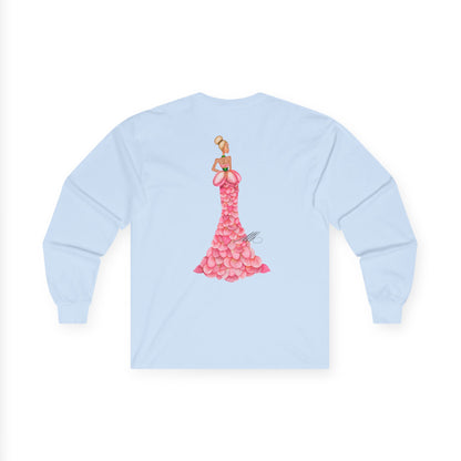 Jazmine's Petal Gown Long Sleeve T-Shirt