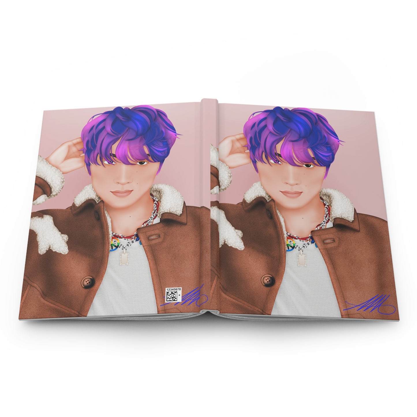 Haechan Matte Hardcover Journal