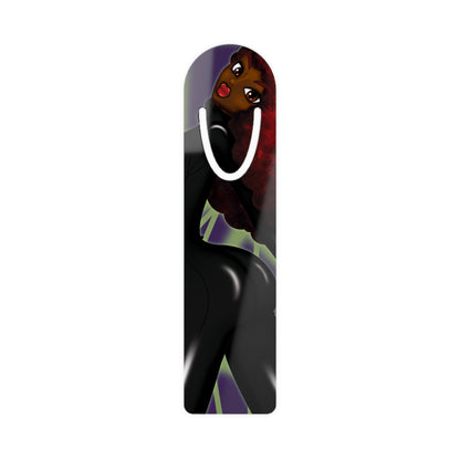 Ms. Red Metal Bookmark