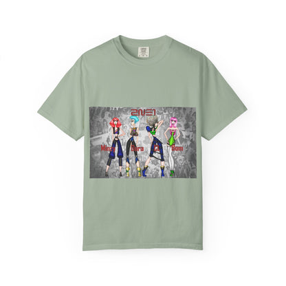 Anime-Inspired Fashion Characters Graphic T-Shirt