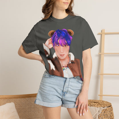 Haechan fan art T-Shirt PNG Teddy bear version
