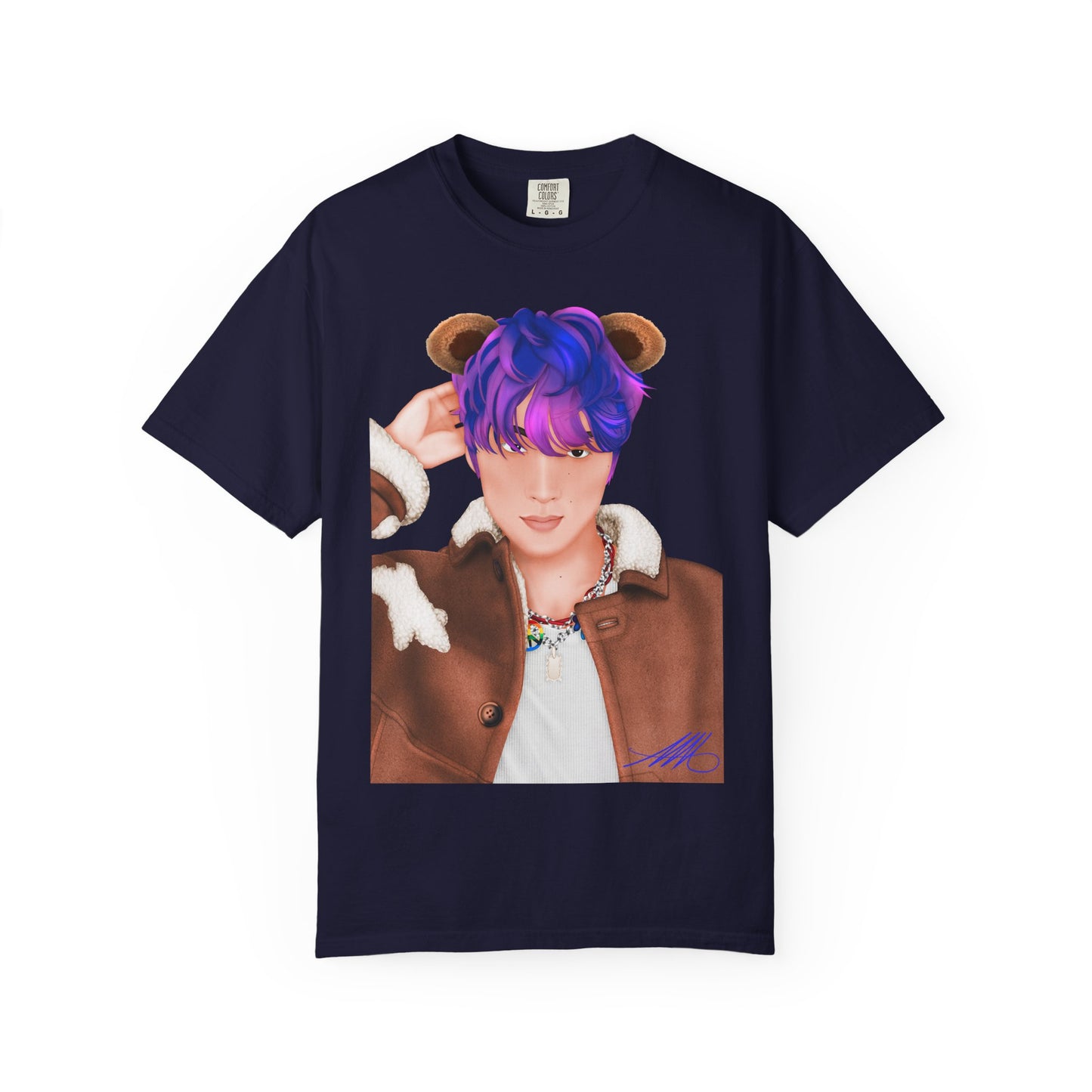 Haechan fan art T-Shirt PNG Teddy bear version