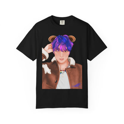 Haechan fan art T-Shirt PNG Teddy bear version