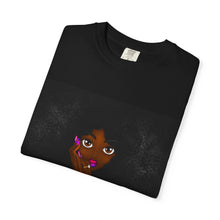 Black printed T-shirt