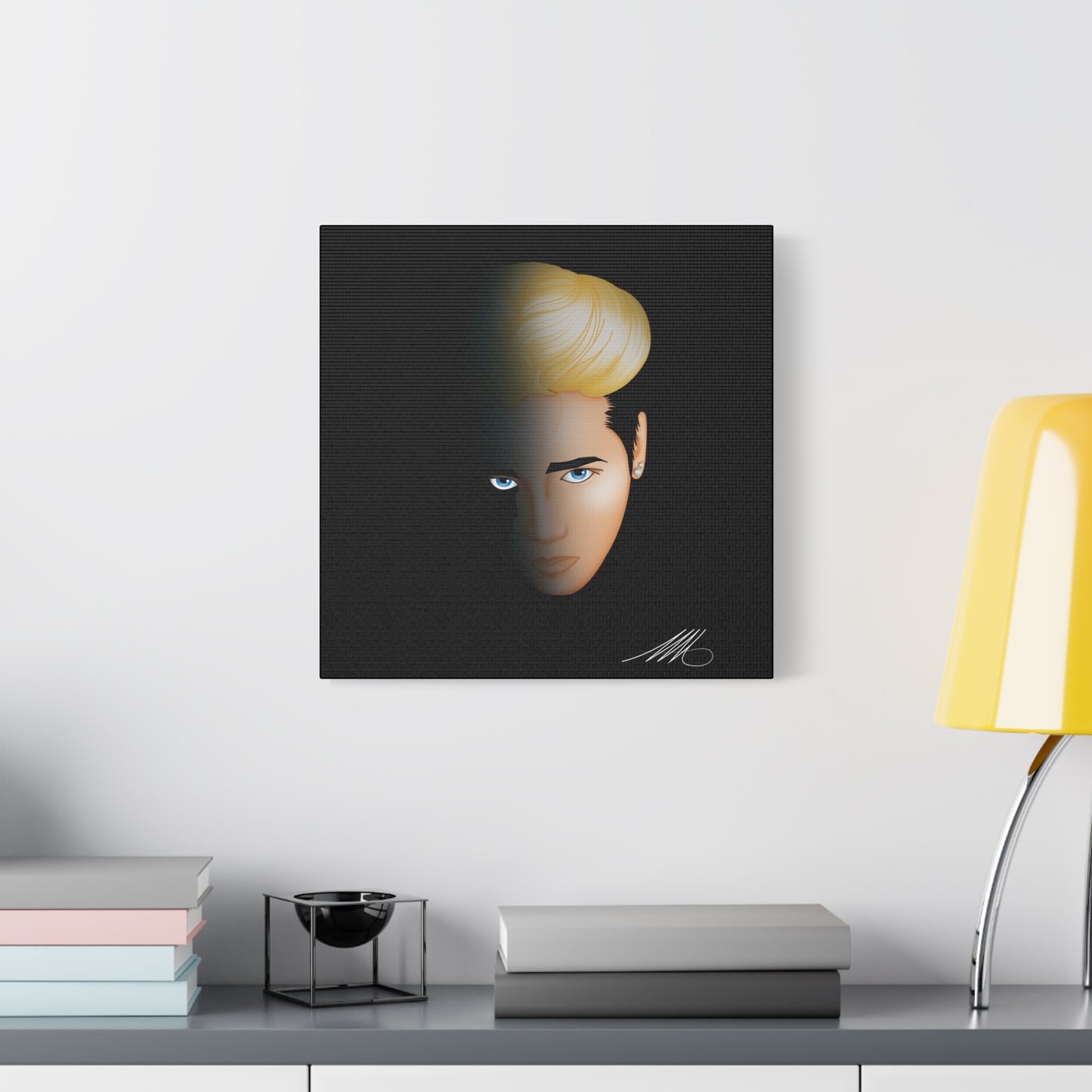 JW fanart Matte Stretched Wall Art