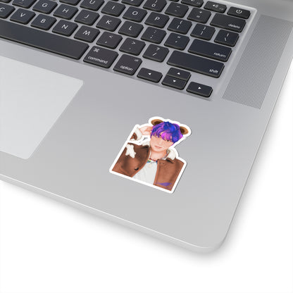 Haechan Kiss-Cut Vinyl Sticker "Teddy Bear" version