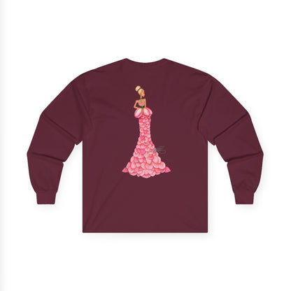 Jazmine's Petal Gown Long Sleeve T-Shirt