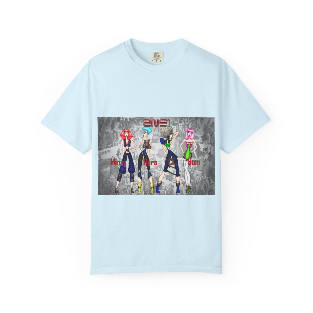 Anime-Inspired Fashion Characters Graphic T-Shirt