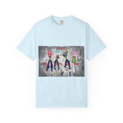 Anime-Inspired Fashion Characters Graphic T-Shirt