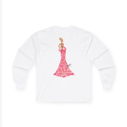 Jazmine's Petal Gown Long Sleeve T-Shirt