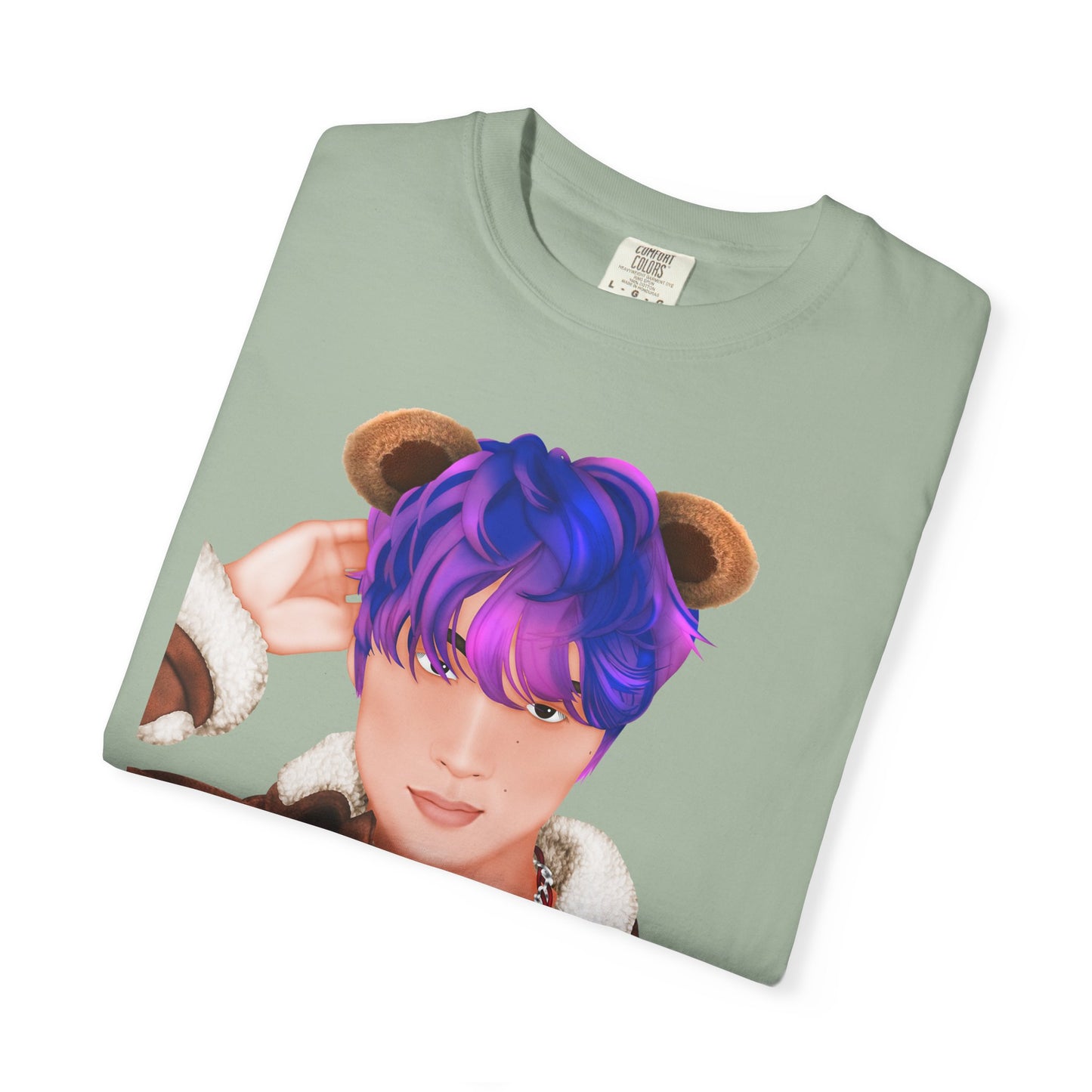 Haechan fan art T-Shirt PNG Teddy bear version