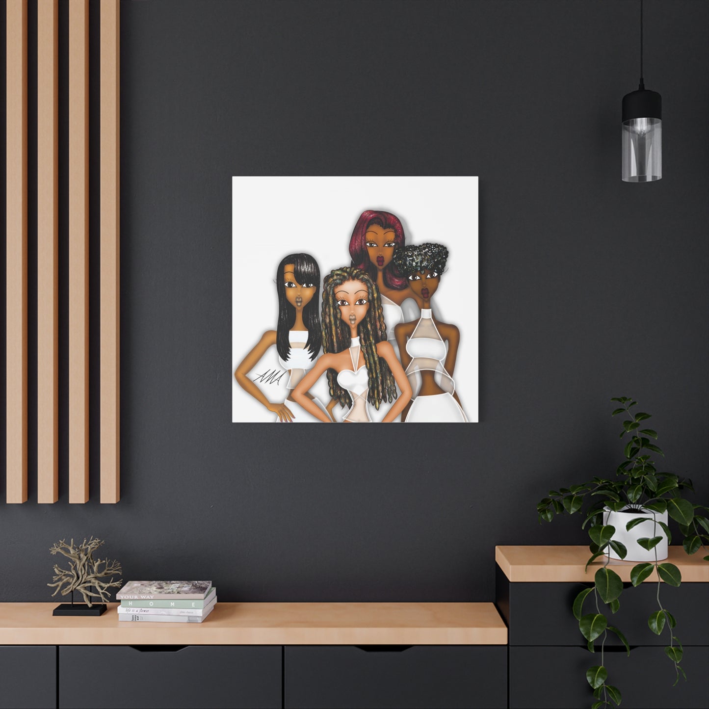 Destiny Album Cover Fanart on Canvas