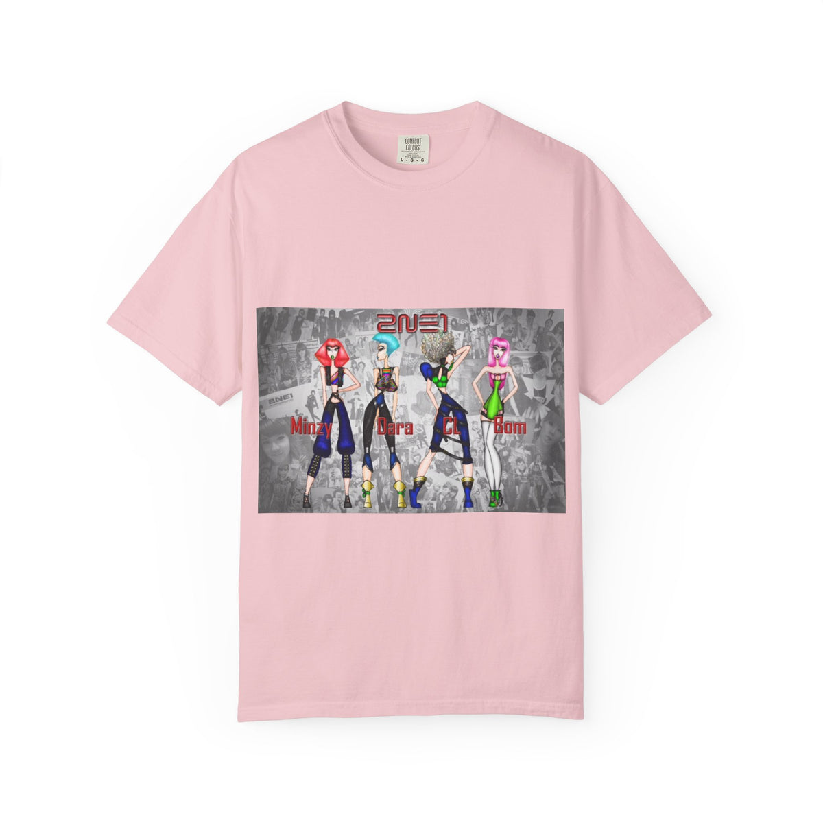 Anime-Inspired Fashion Characters Graphic T-Shirt