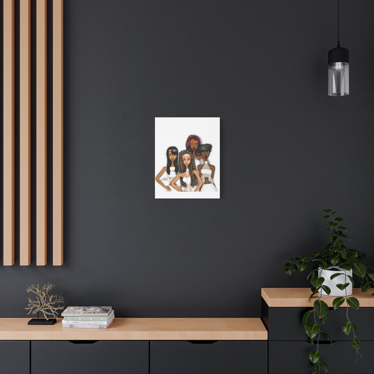 Destiny Album Cover Fanart on Canvas