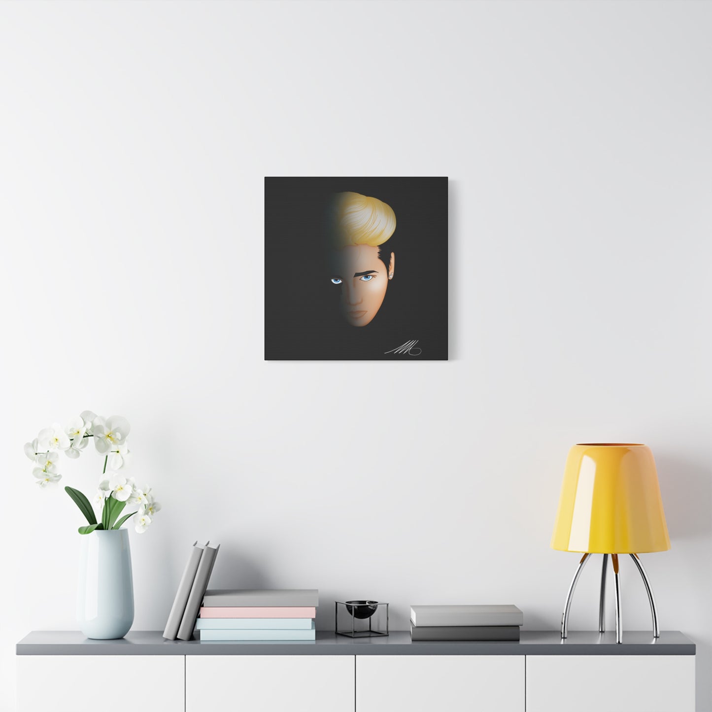 JW fanart Matte Stretched Wall Art