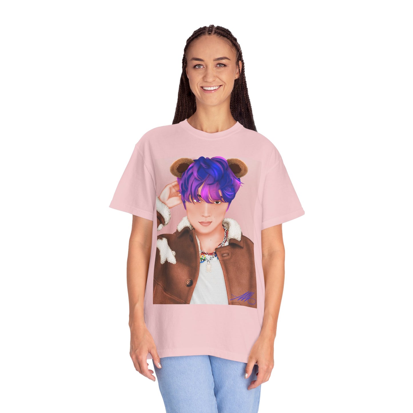 Haechan fan art T-Shirt OG Teddy bear version