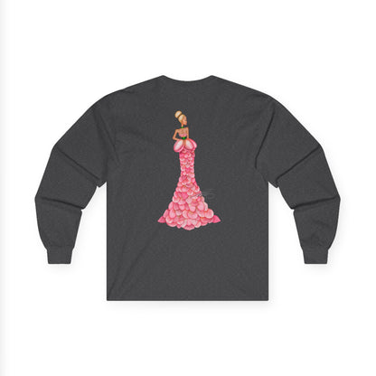 Jazmine's Petal Gown Long Sleeve T-Shirt