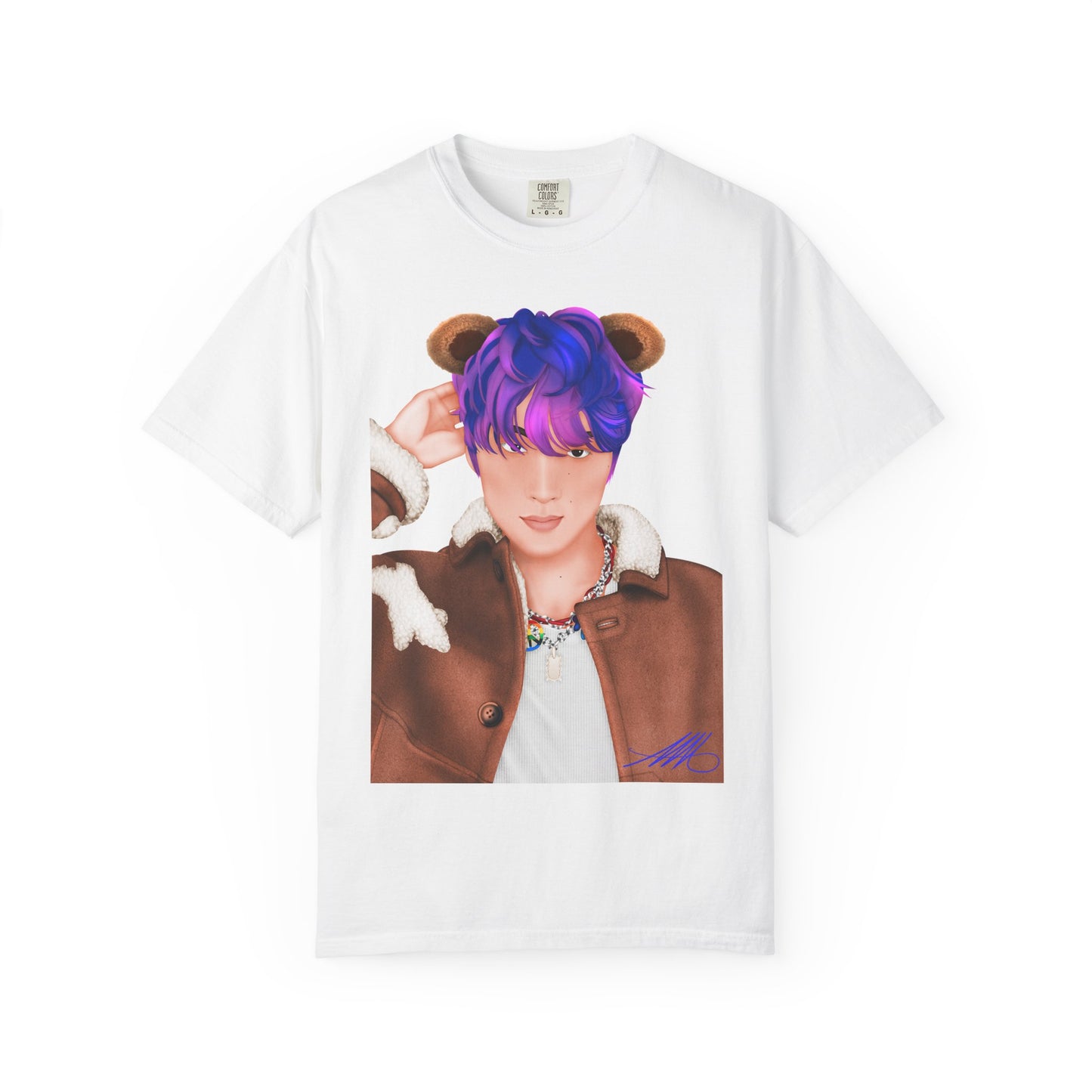 Haechan fan art T-Shirt PNG Teddy bear version