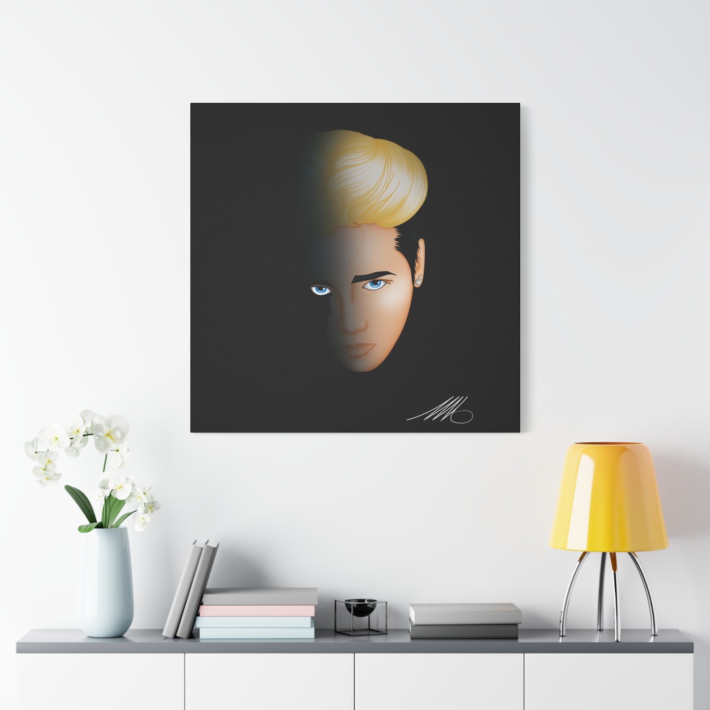 JW fanart Matte Stretched Wall Art