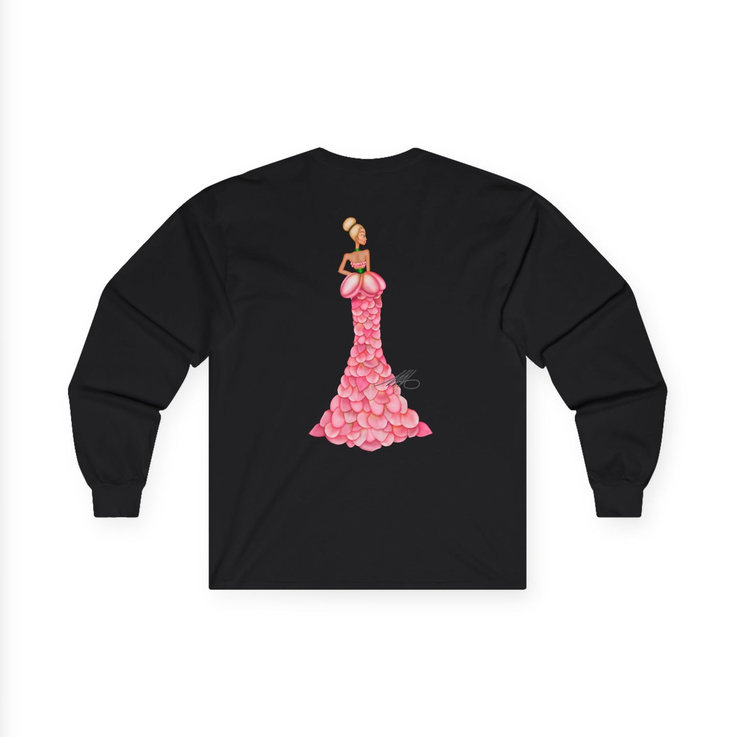Jazmine's Petal Gown Long Sleeve T-Shirt