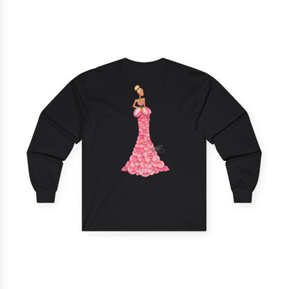 Jazmine's Petal Gown Long Sleeve T-Shirt