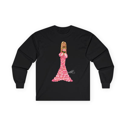 Jazmine's Petal Gown Long Sleeve T-Shirt