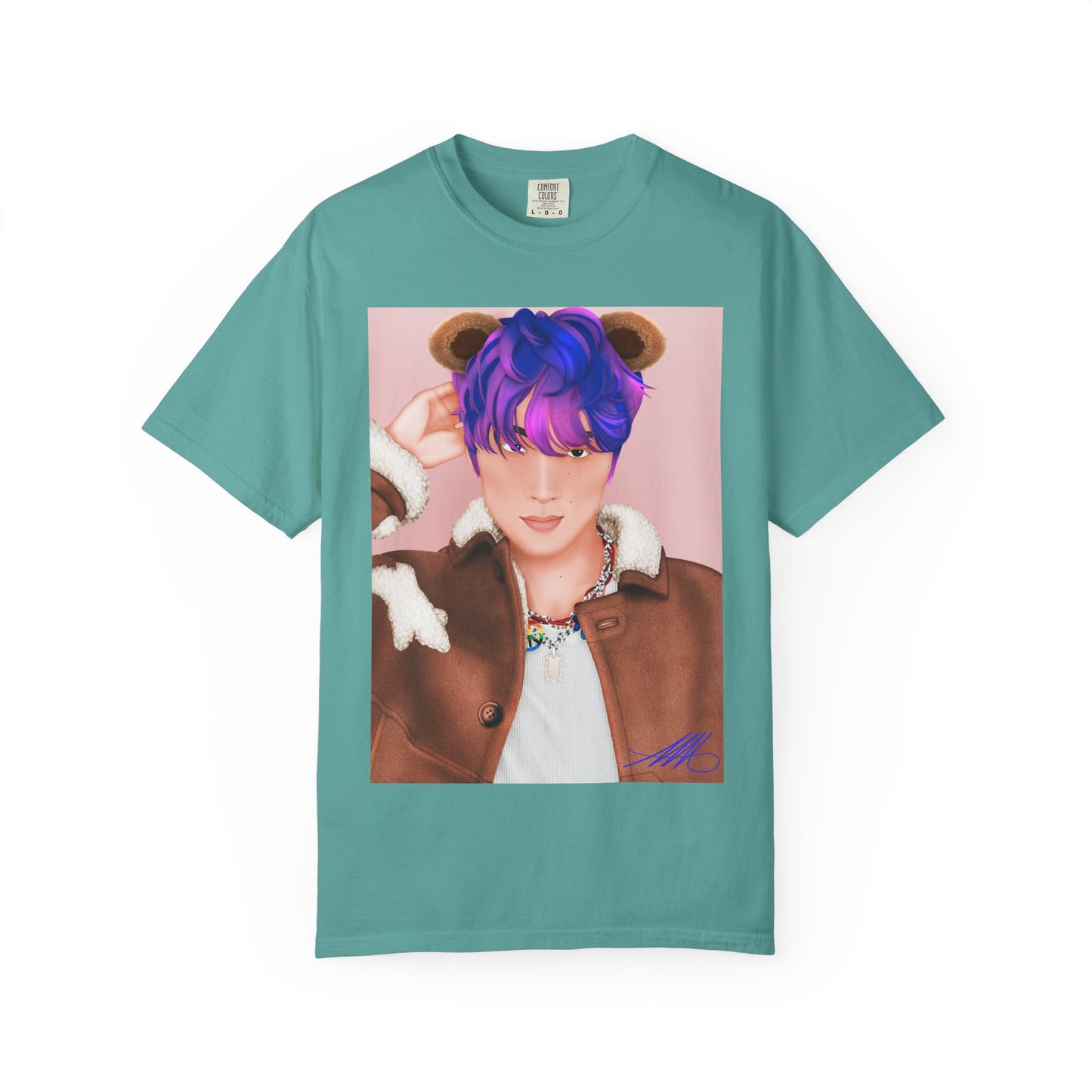 Haechan fan art T-Shirt OG Teddy bear version