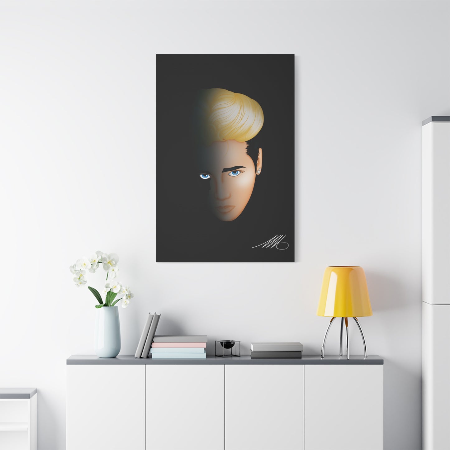 JW fanart Matte Stretched Wall Art