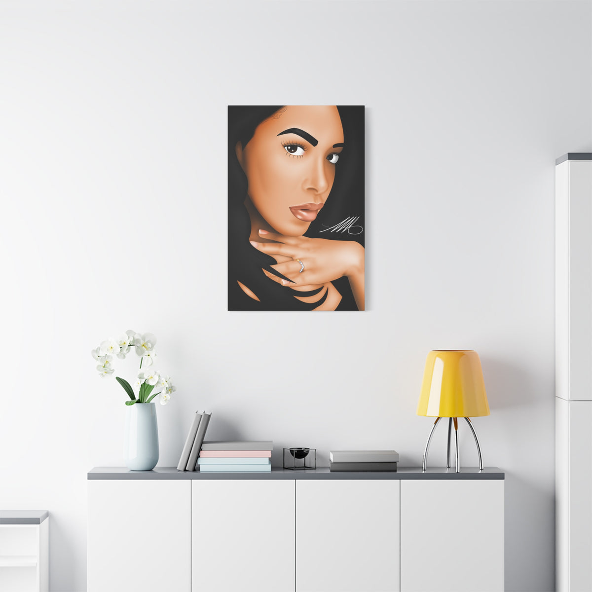 Babygirl Matte Canvas Wall Art – Stretched 1.25"
