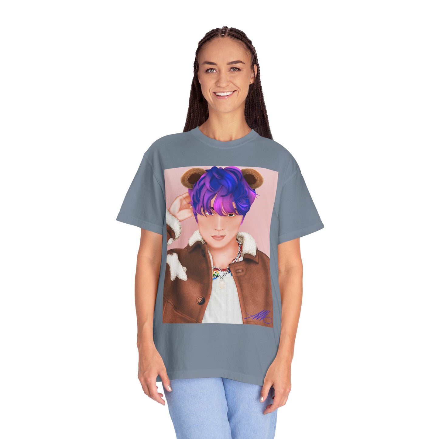 Haechan fan art T-Shirt OG Teddy bear version
