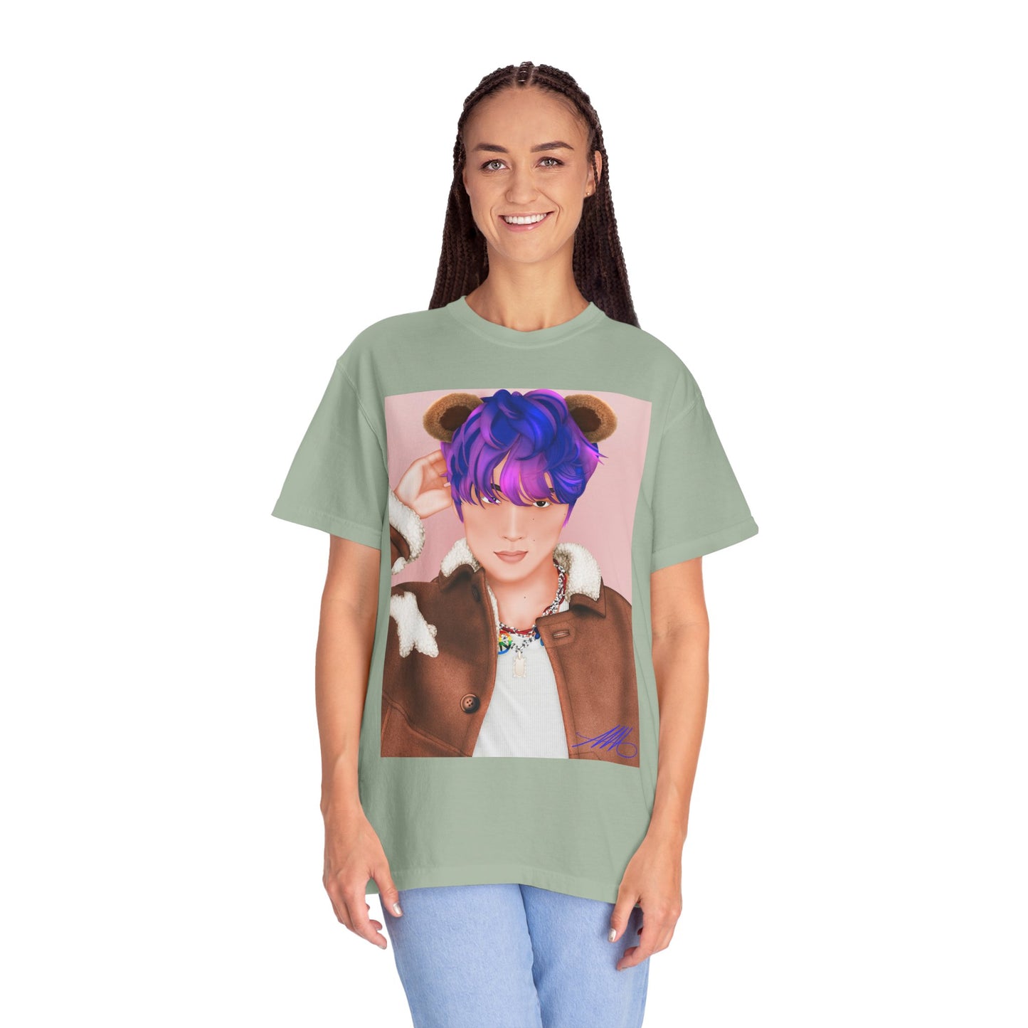 Haechan fan art T-Shirt OG Teddy bear version