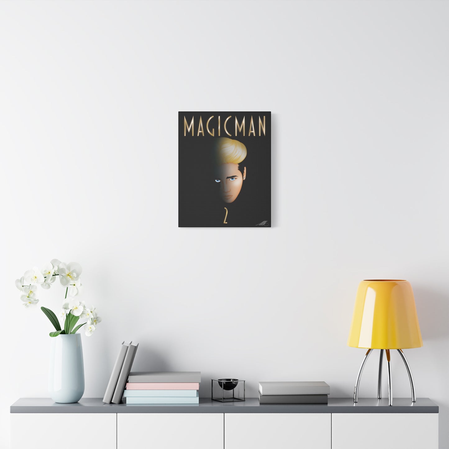 JW Magic Man 2 Fanart on Canvas