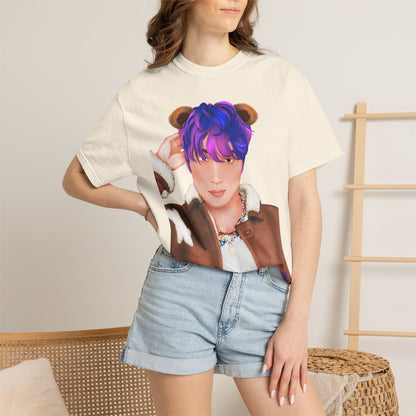 Haechan fan art T-Shirt PNG Teddy bear version