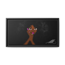 Framed Matte Canvas (Multi-color)