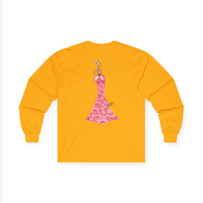 Jazmine's Petal Gown Long Sleeve T-Shirt