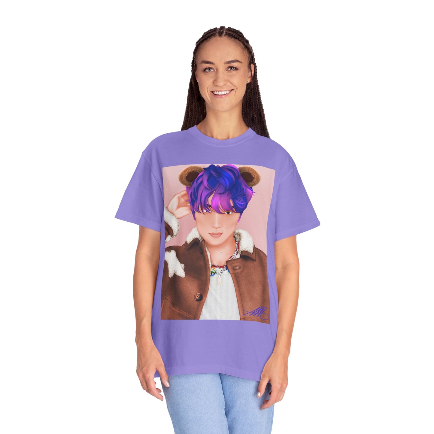 Haechan fan art T-Shirt OG Teddy bear version