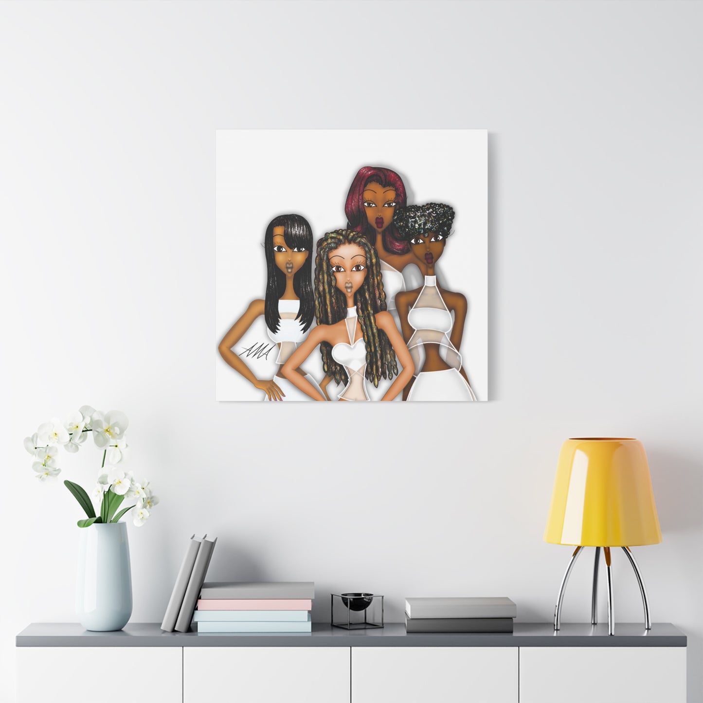 Destiny Album Cover Fanart on Canvas