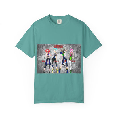Anime-Inspired Fashion Characters Graphic T-Shirt