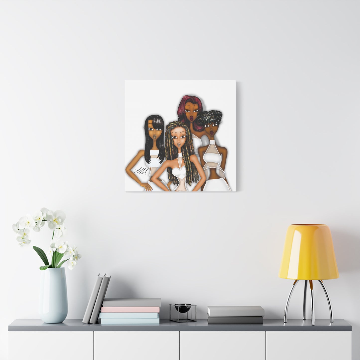 Destiny Album Cover Fanart on Canvas
