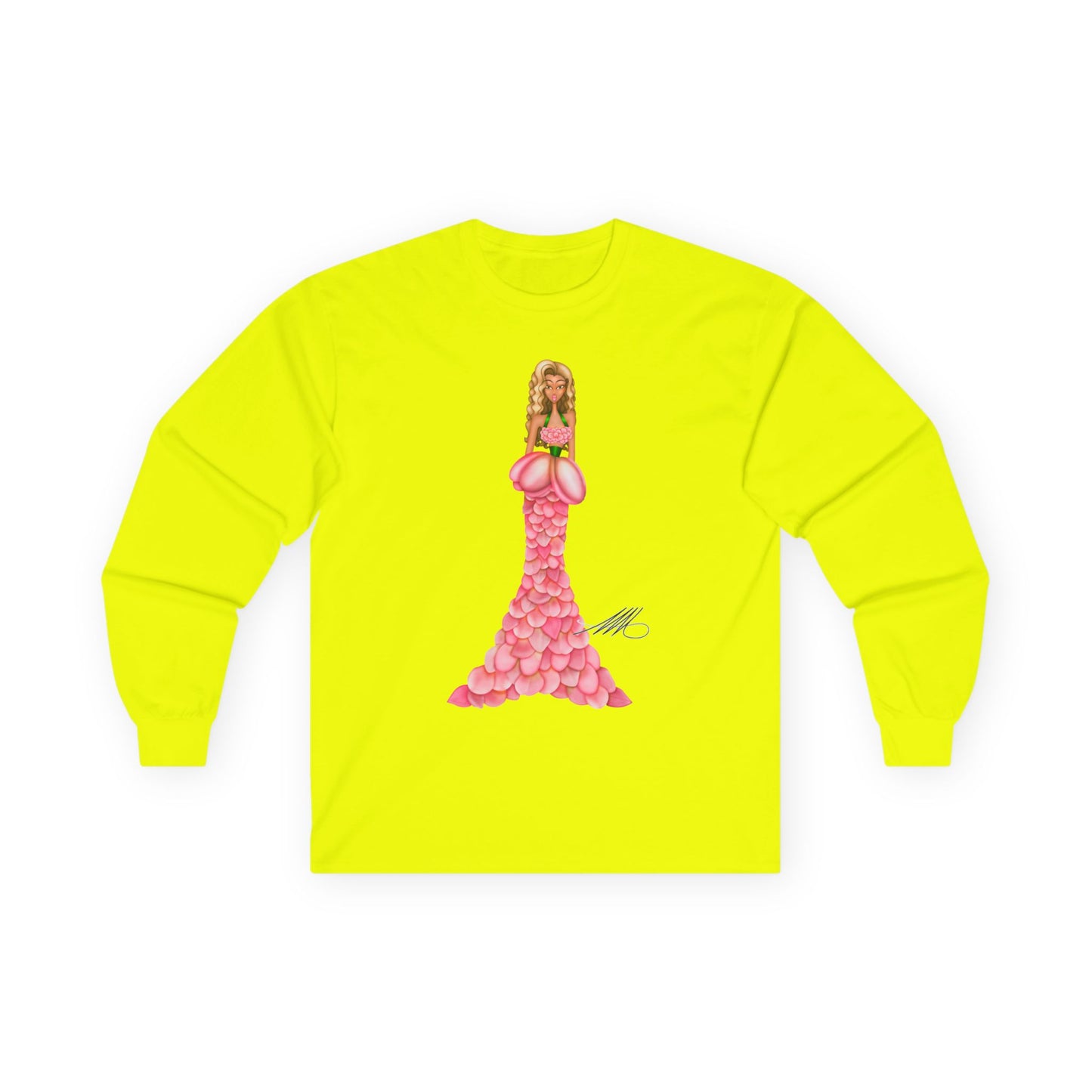 Jazmine's Petal Gown Long Sleeve T-Shirt
