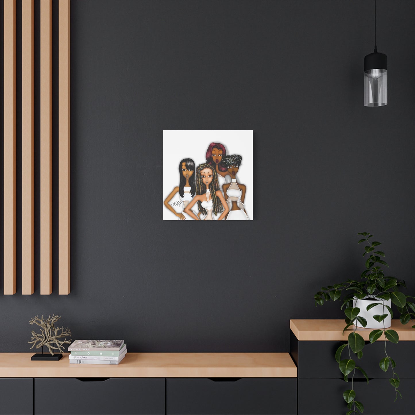 Destiny Album Cover Fanart on Canvas