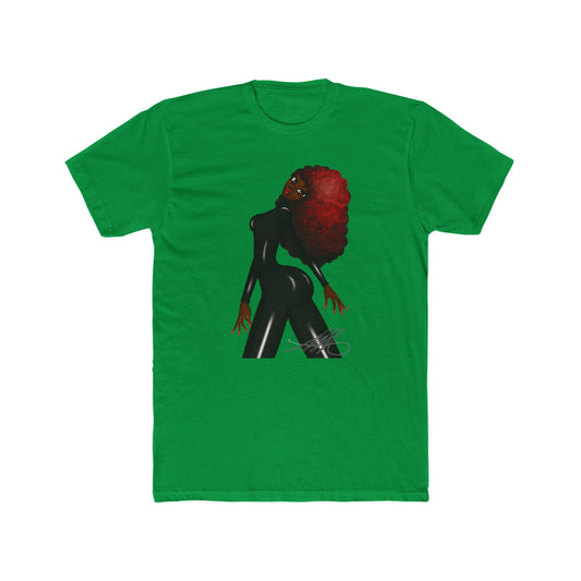Ms. Red Cotton Crew Tee (Red or Green)