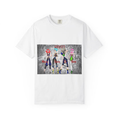 Anime-Inspired Fashion Characters Graphic T-Shirt